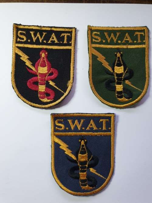 South African Airforce SWAT cloth patch collection was sold for R300